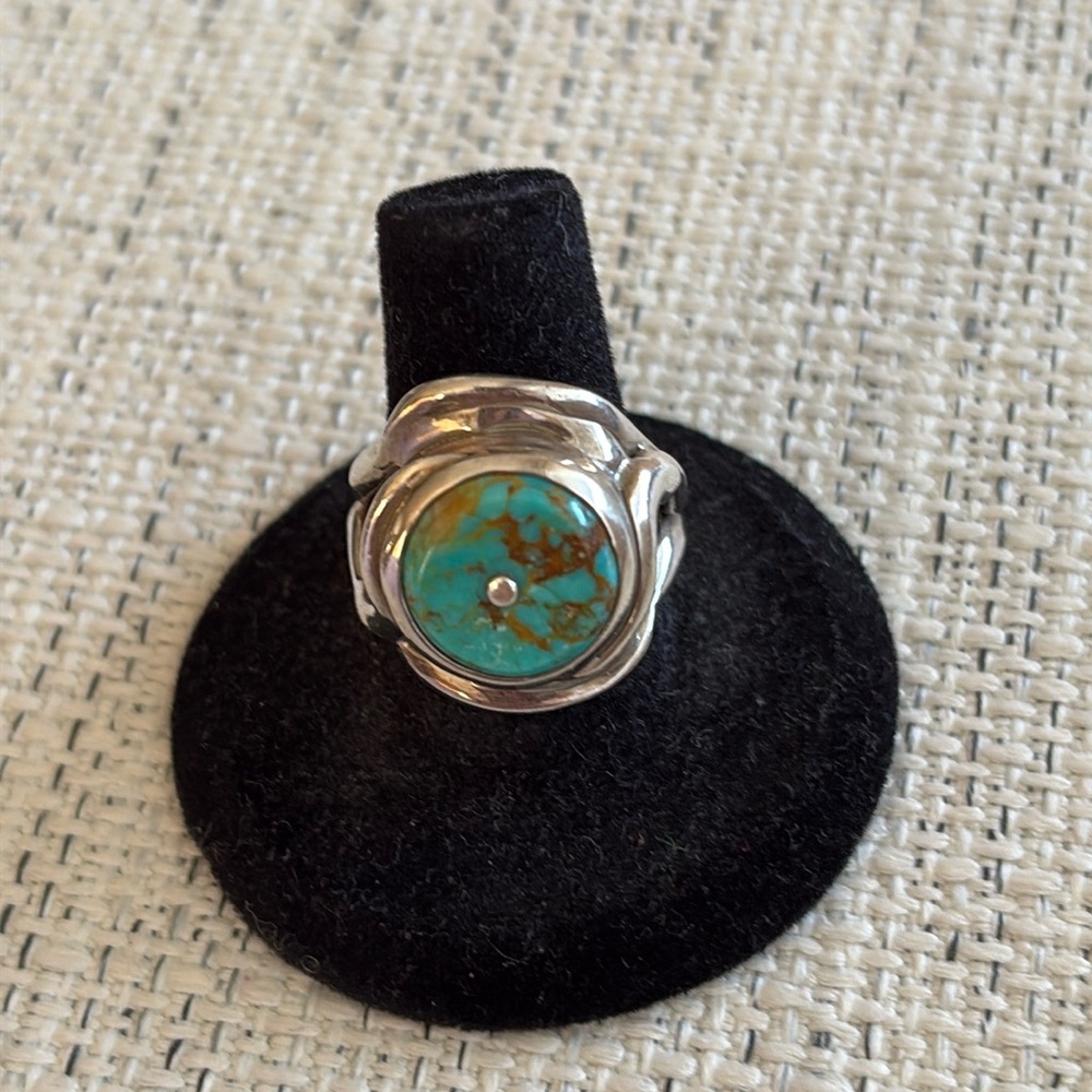 Turquoise and Silver Ring